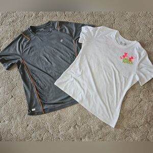 B1G1- Heat Gear Gray and White T-Shirt Duo